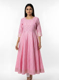 Pink umbrella Long Top