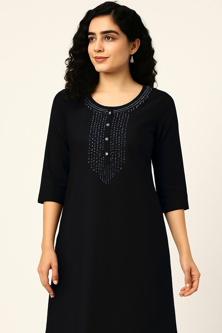 Black Long Top