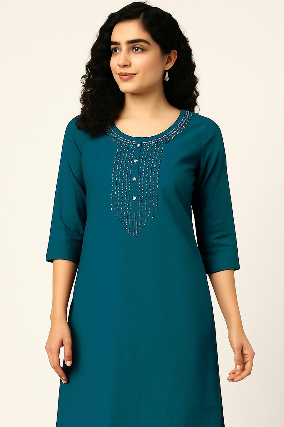 Green Long Top