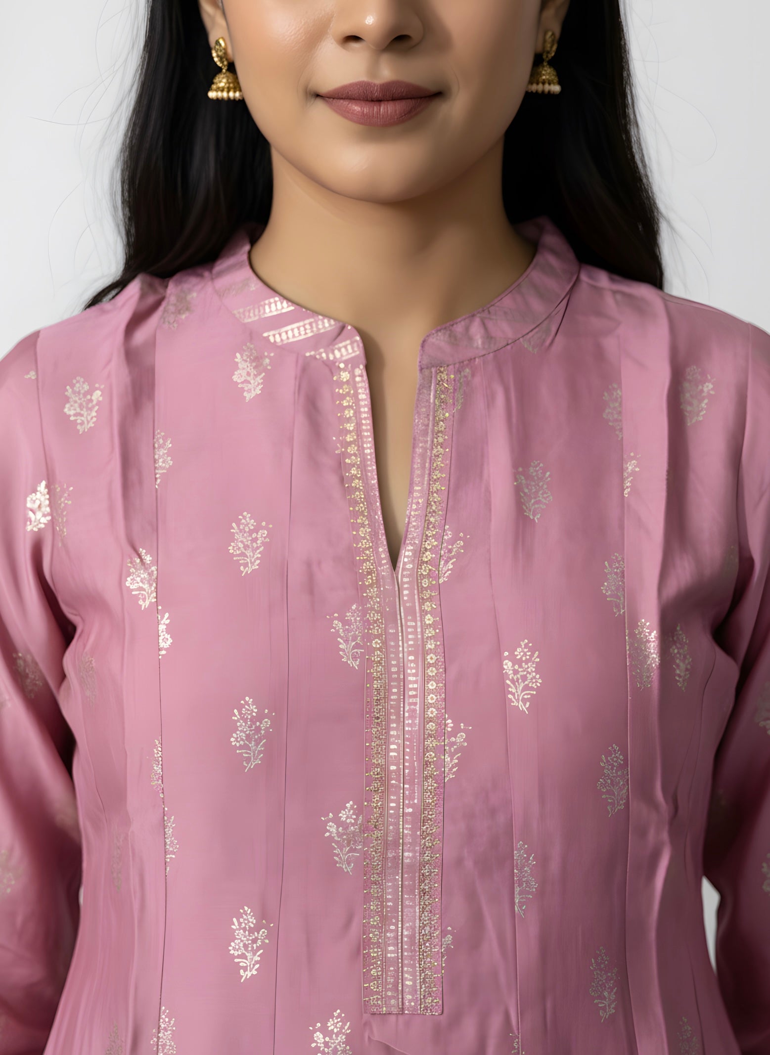 Pink umbrella D2 Long Top