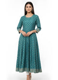 Blue Long Top