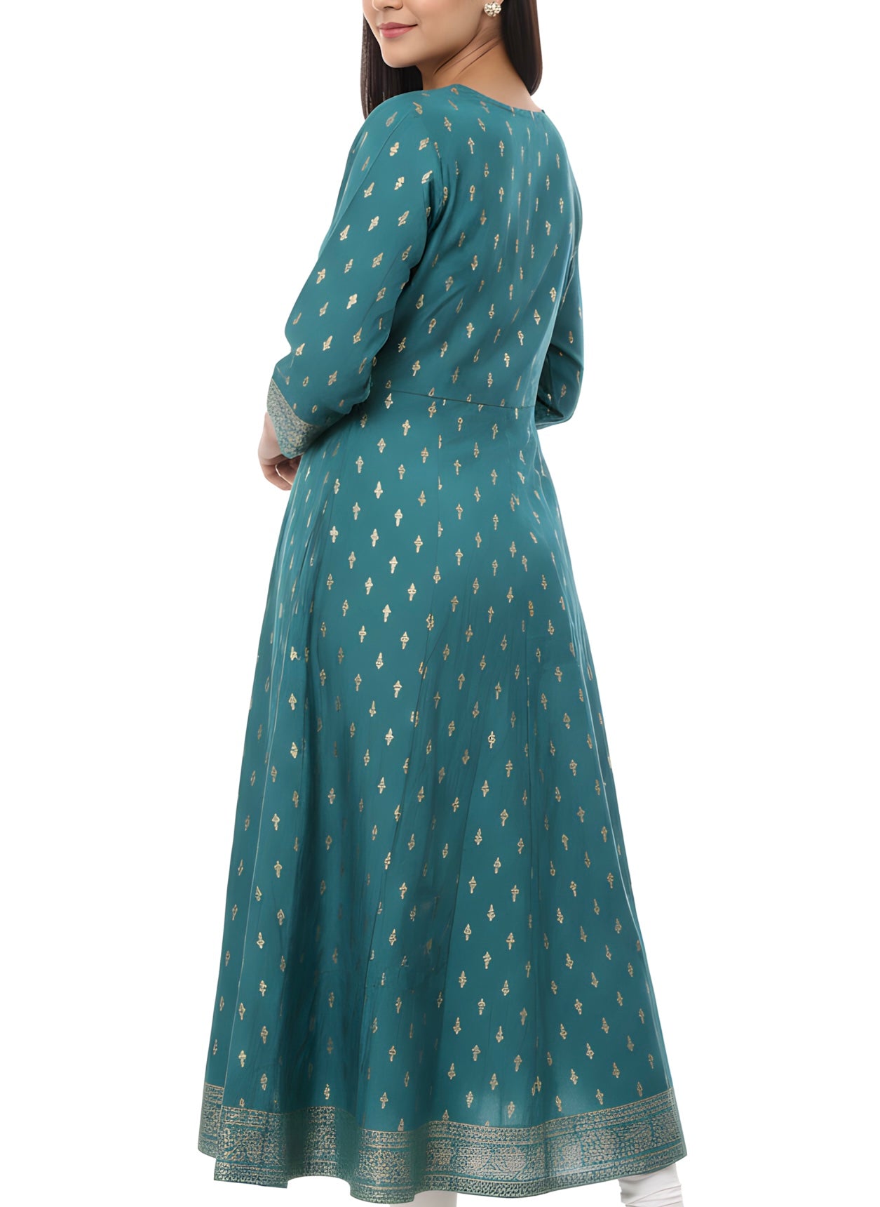 Blue Long Top