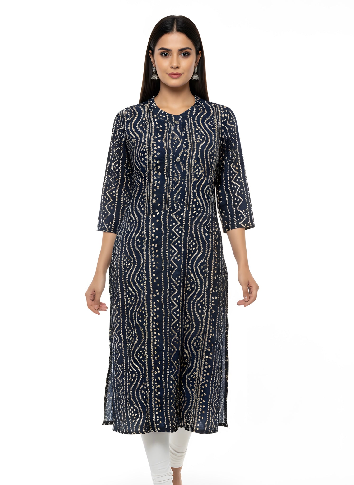 Dark Blue Long Top