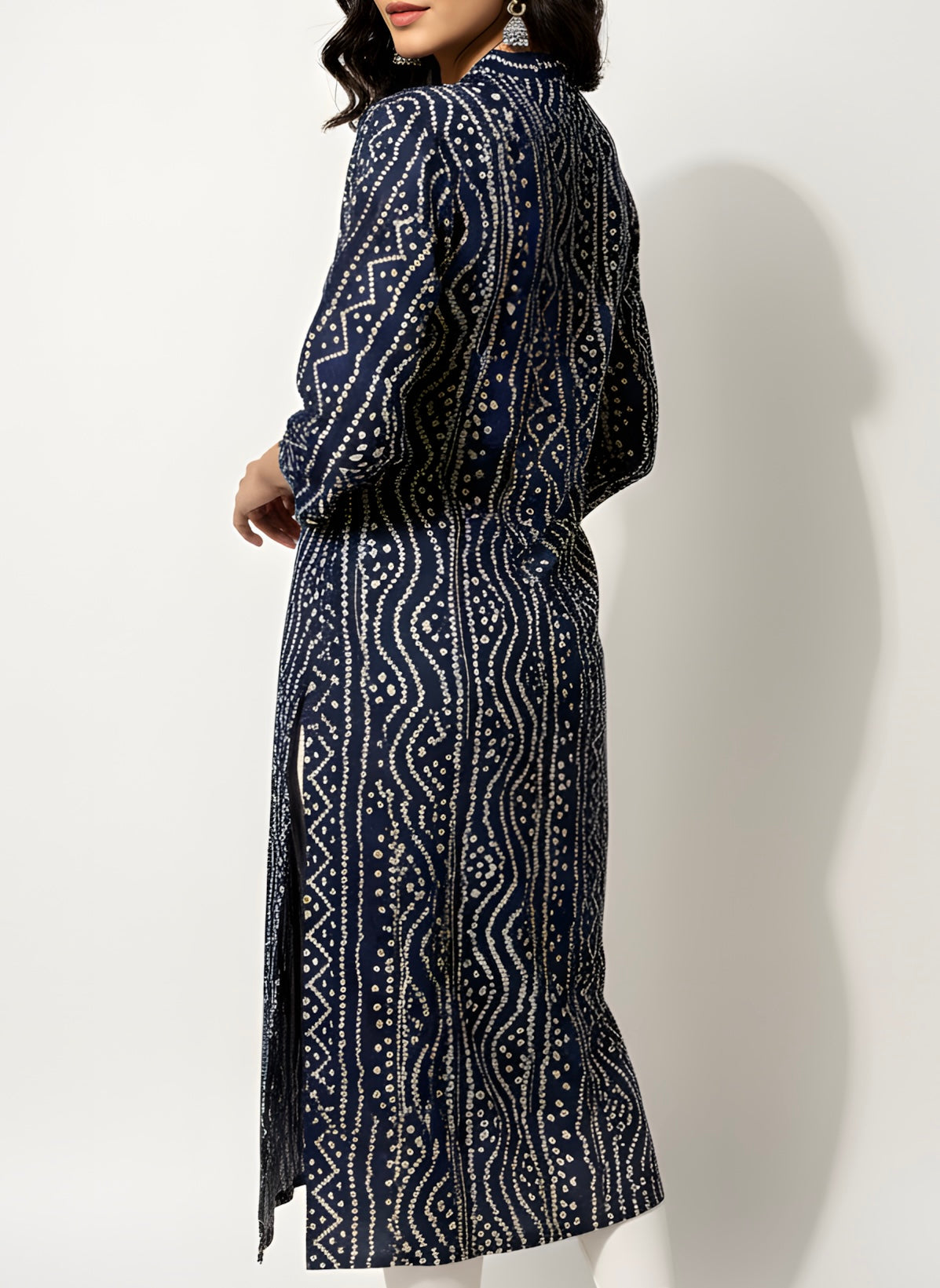 Dark Blue Long Top