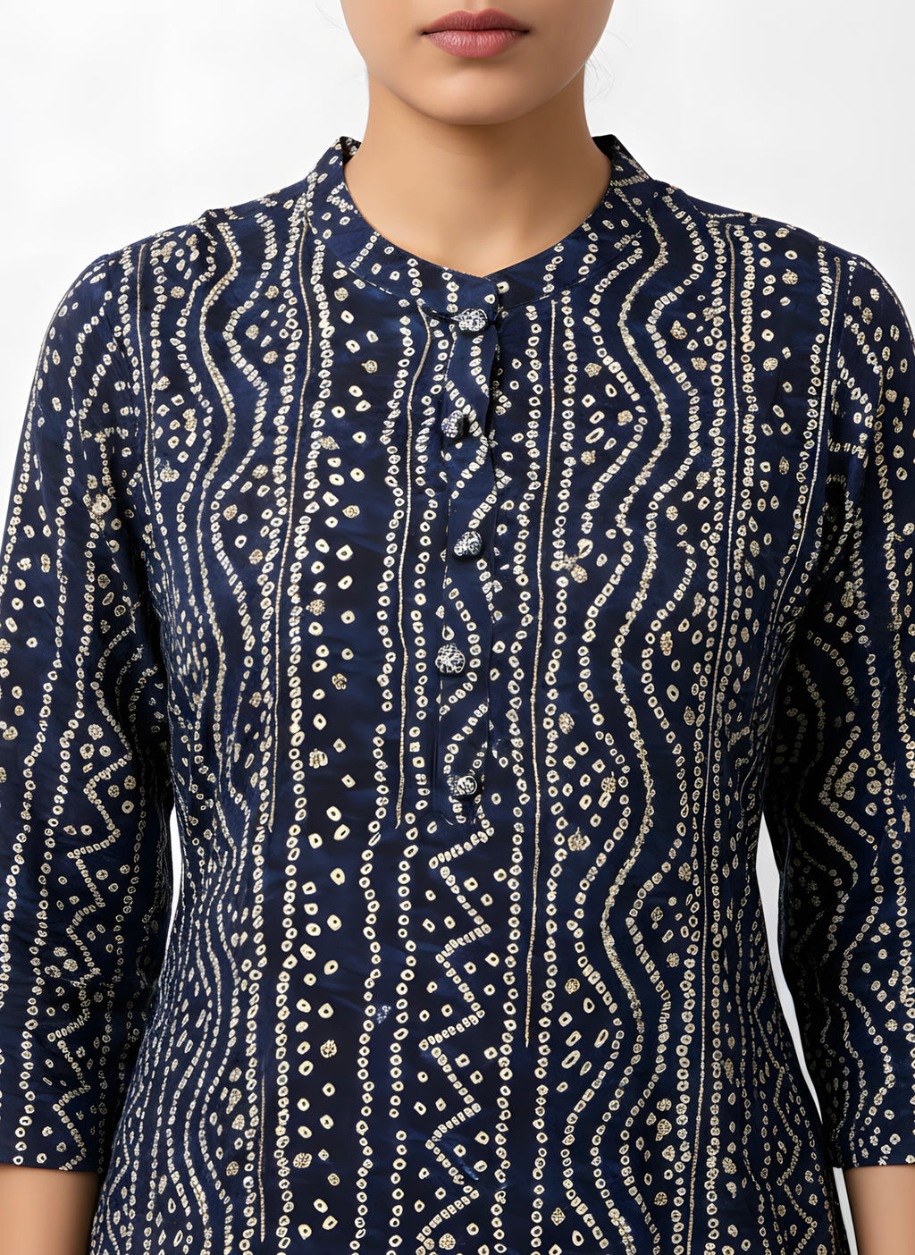 Dark Blue Long Top