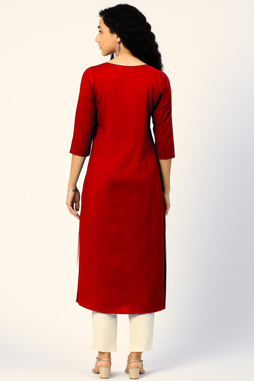 Red Stone Long Top