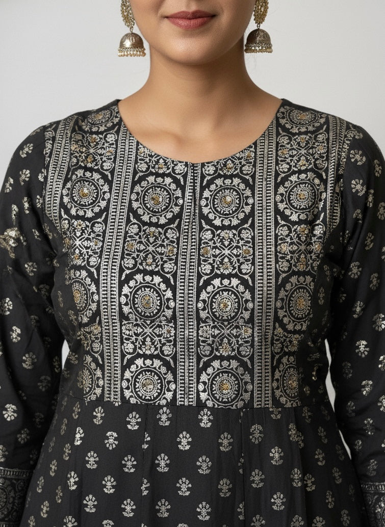 Black Long Top