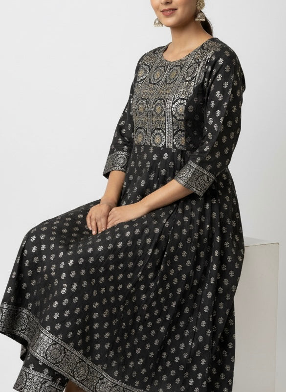 Black Long Top