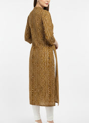 Musted Yellow Long Top