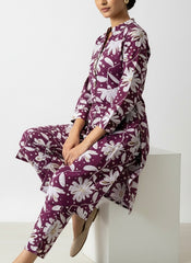 Violet Long Top 2PC Cord Set