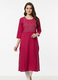Red D3 Long Top