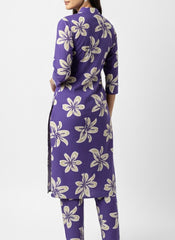 Purple Chudidhar 2PC Cord Set