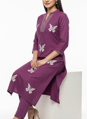 Violet 2PC Chudidhar