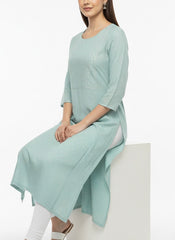 Green Long Top kurti