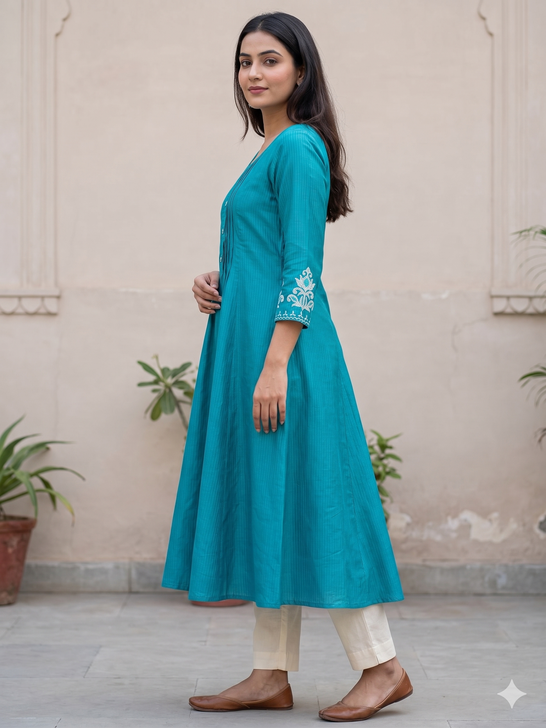 Blue Designer kurti