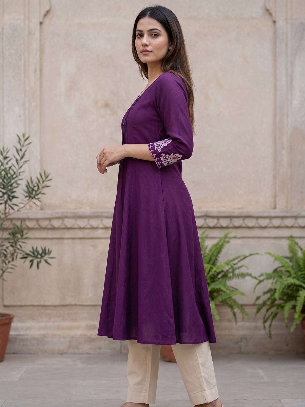 Violet Designer Kurti