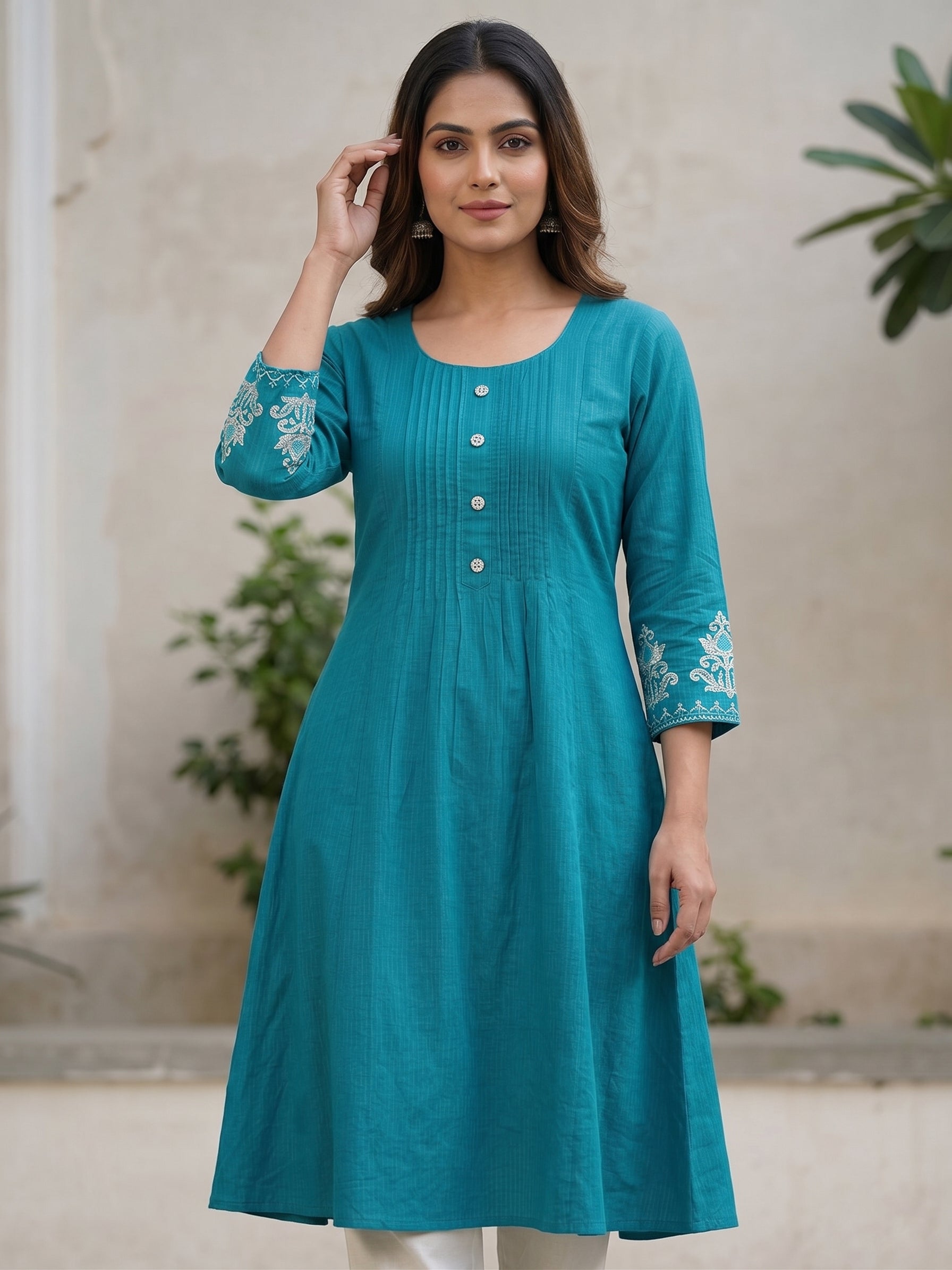 Blue Designer kurti