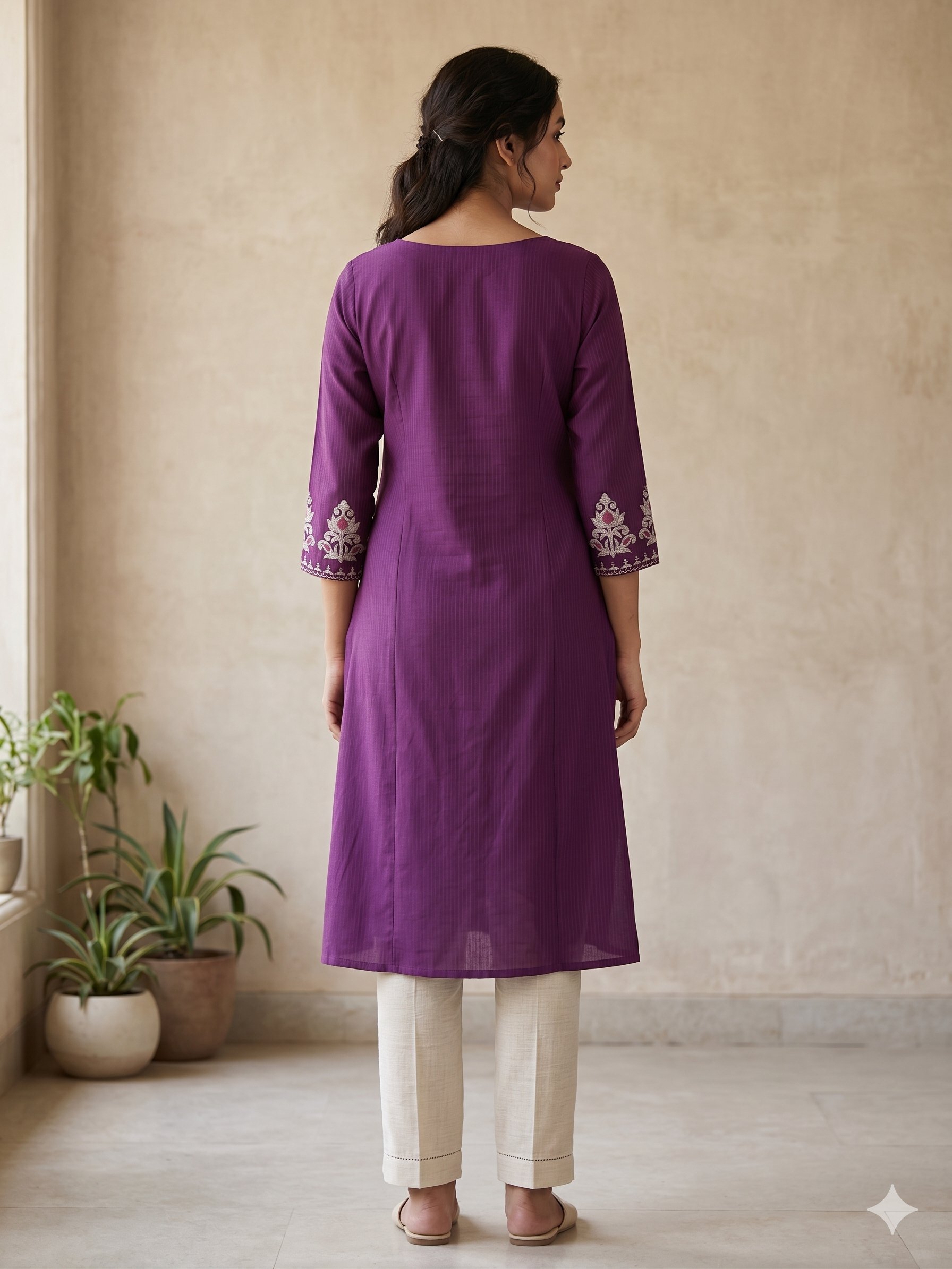 Violet Designer Kurti