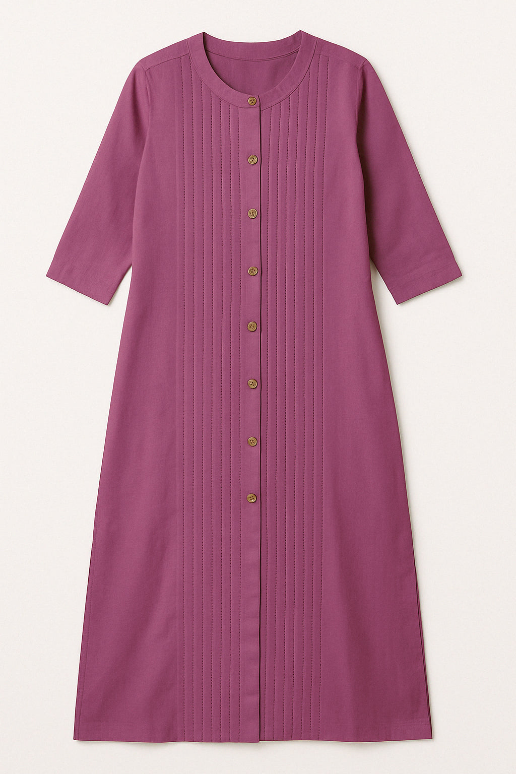 Dull pink Long Top Airline