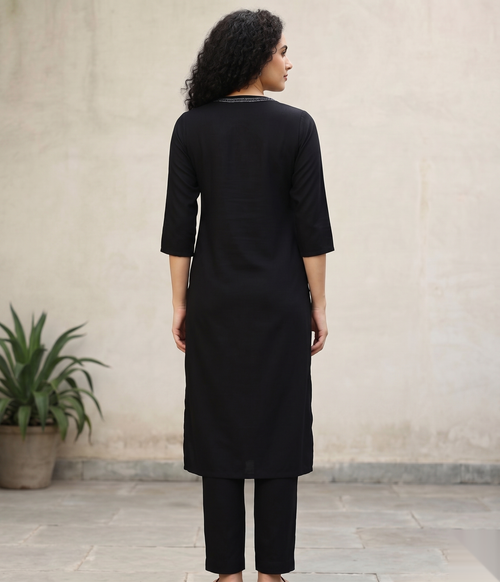 Black Stone Long Top