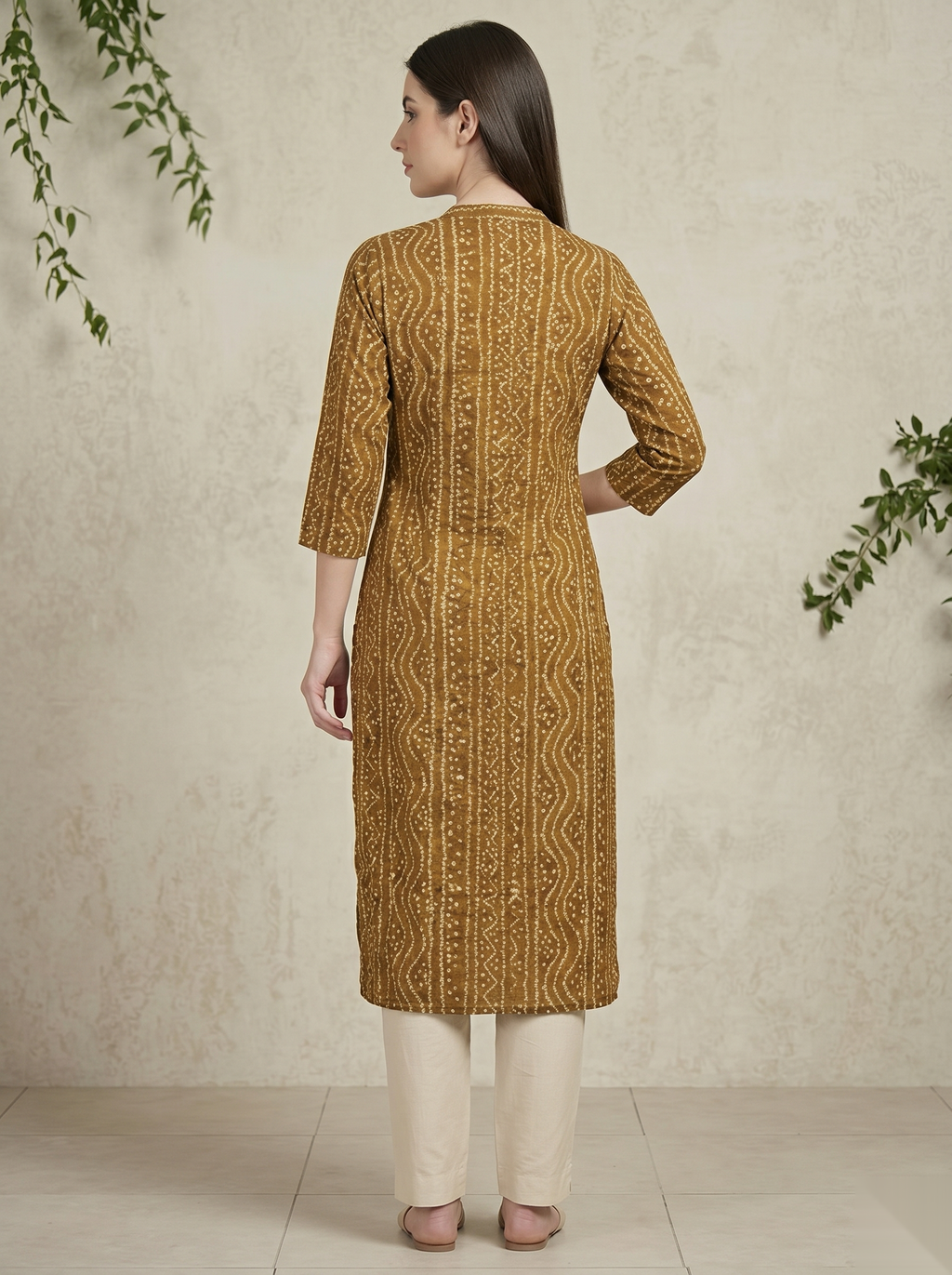Musted Yellow Long Top