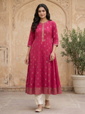 Pink D3 Long Top
