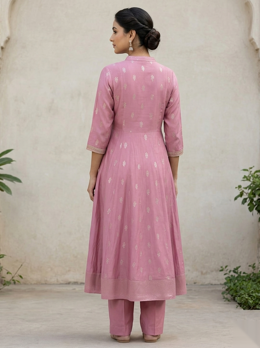Pink umbrella D2 Long Top