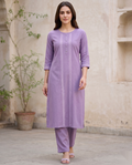 Purple Long Top