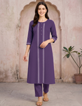 Violet Long Top