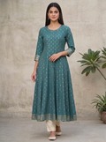 Dark Green D2 Long Top