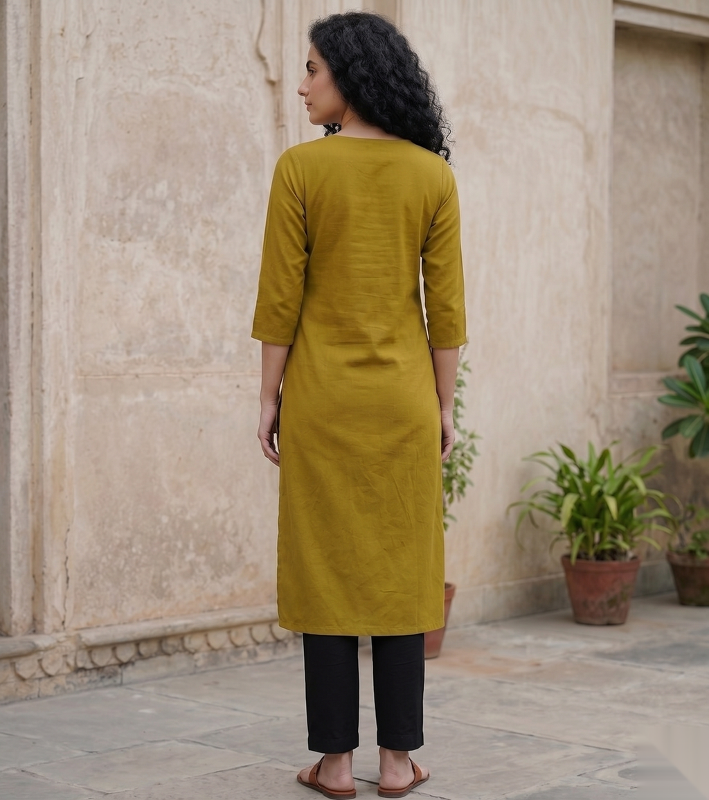 Yellow Stone Long Top