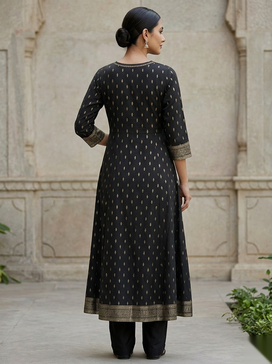 Grey umbrella Long Top